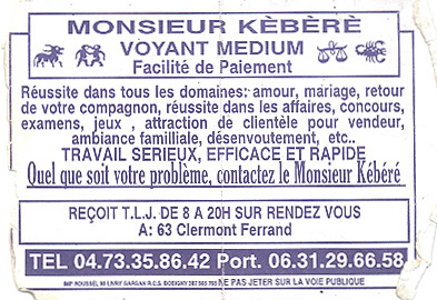Monsieur KBR, Clermont-Ferrand
