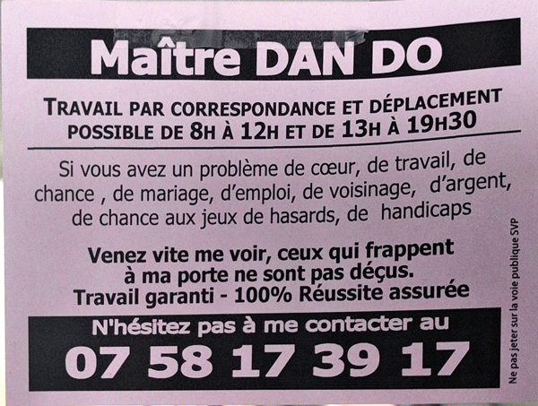 Matre DAN DO, Tours