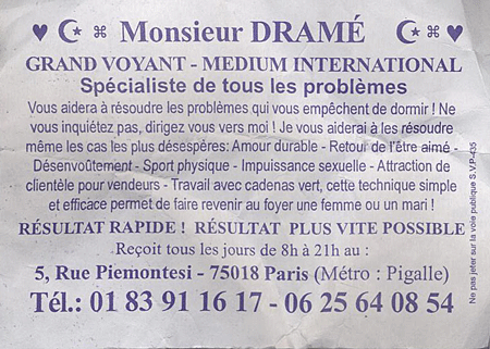 Monsieur DRAM, Paris