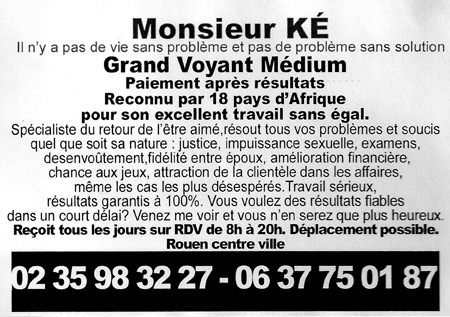 Monsieur K, Rouen