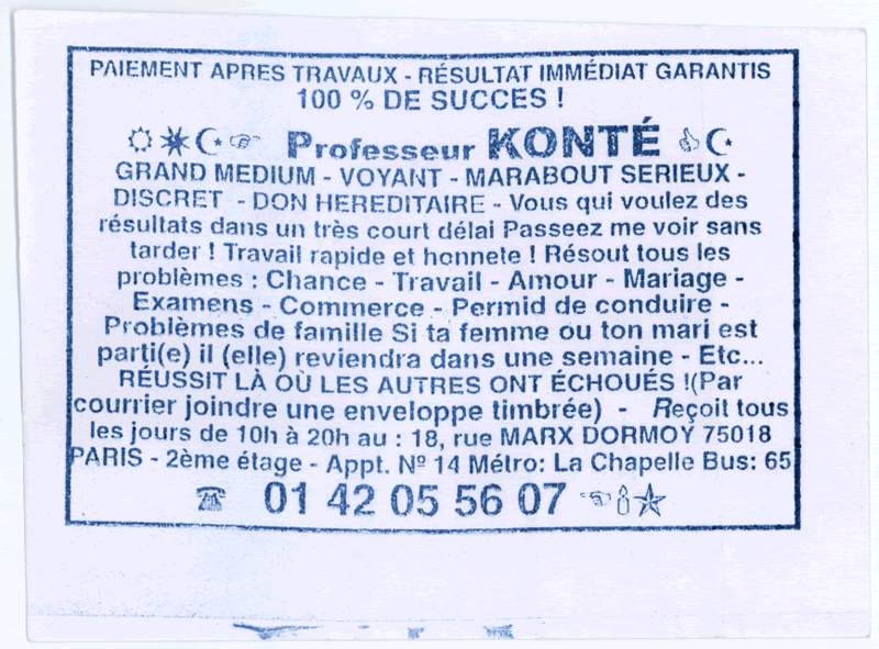 Professeur KONT, Paris