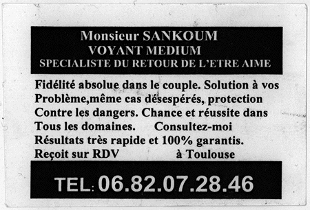 Monsieur SANKOUM, Toulouse