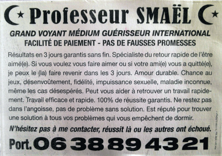 Professeur SMAL, Grenoble