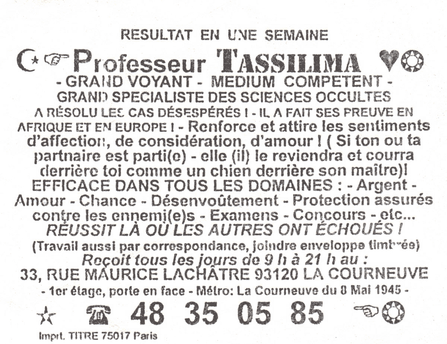 Cliquez pour voir la fiche dtaille de TASSILIMA