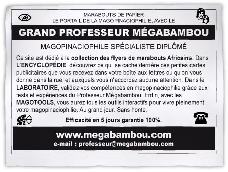 Flyer Marabout