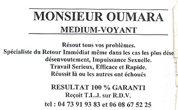 Cliquez pour voir la fiche dtaille de OUMARA