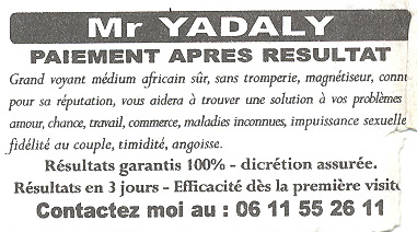 Monsieur YADALY, Clermont-Ferrand