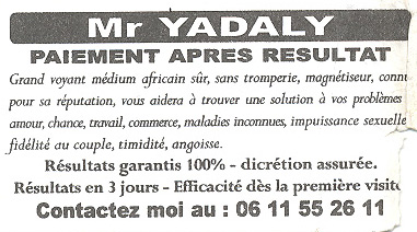 Cliquez pour voir la fiche dtaille de YADALY