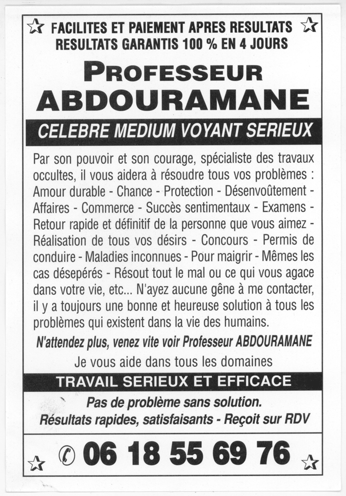 Professeur ABDOURAMANE, Marseille