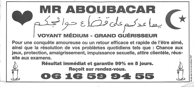 Monsieur ABOUBACAR, Grenoble