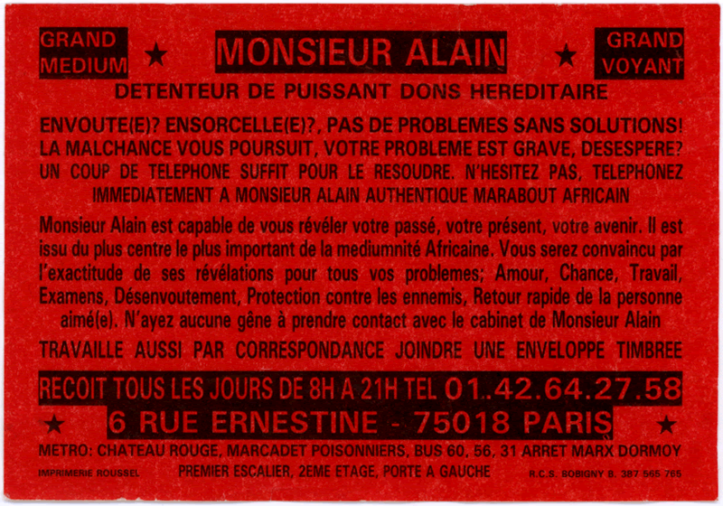 Cliquez pour voir la fiche dtaille de ALAIN