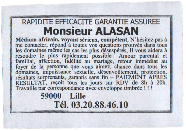 Cliquez pour voir la fiche détaillée de ALASAN