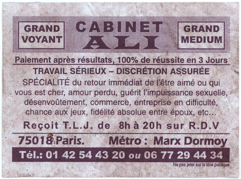 Cabinet ALI, Paris