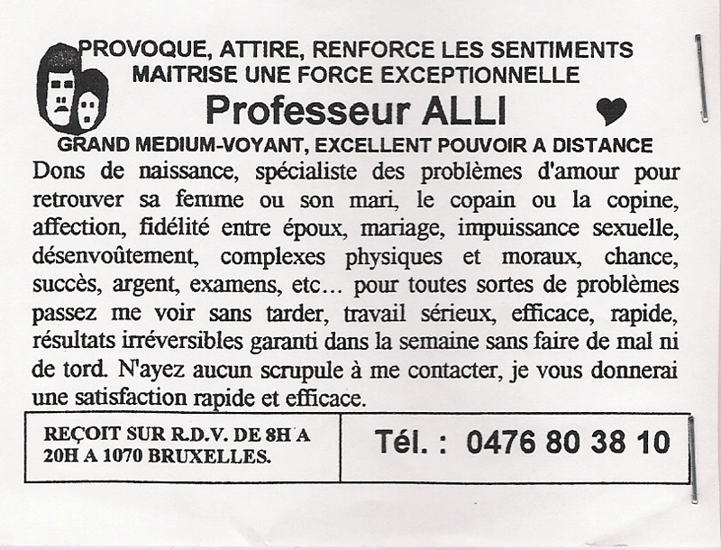 Cliquez pour voir la fiche dtaille de ALLI