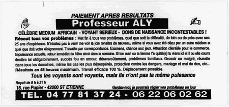 Cliquez pour voir la fiche dtaille de ALY