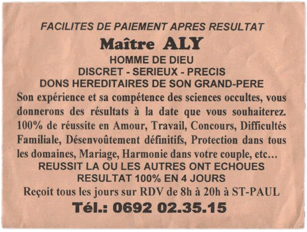 Cliquez pour voir la fiche dtaille de ALY