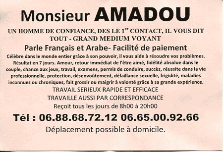 Monsieur AMADOU, Rennes