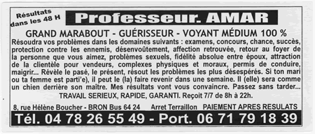 Professeur AMAR, Lyon