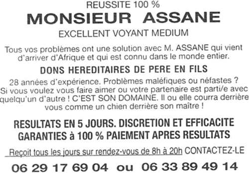 Cliquez pour voir la fiche dtaille de ASSANE