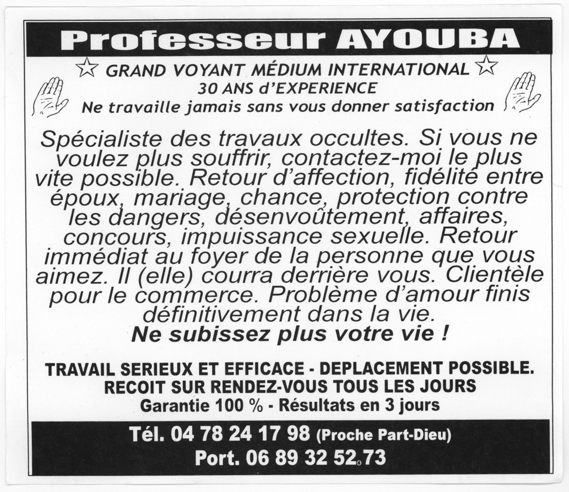Professeur AYOUBA, Lyon