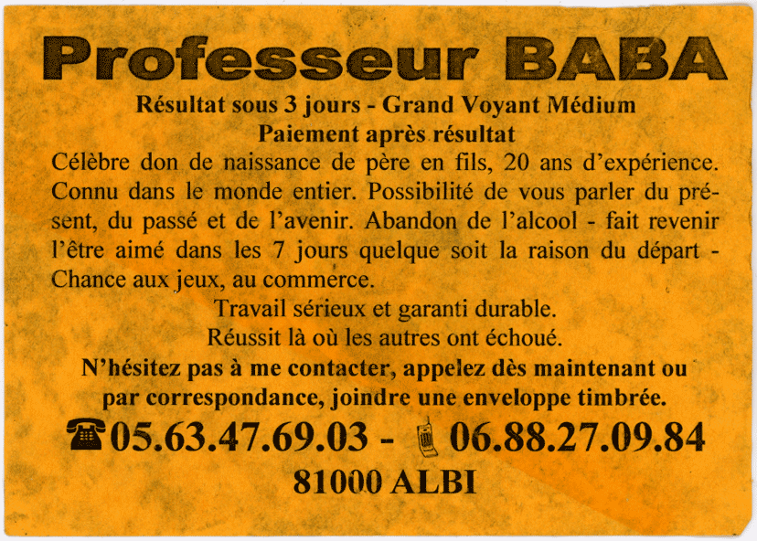 Cliquez pour voir la fiche détaillée de BABA