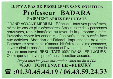 Cliquez pour voir la fiche dtaille de BADARA