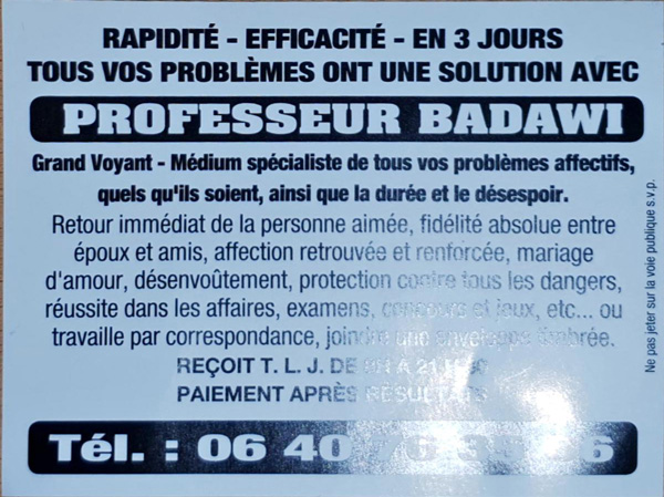 Cliquez pour voir la fiche dtaille de BADAWI