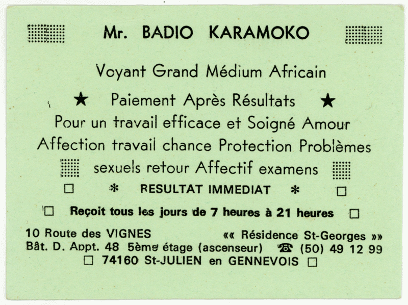 Cliquez pour voir la fiche détaillée de BADIO KARAMOKO
