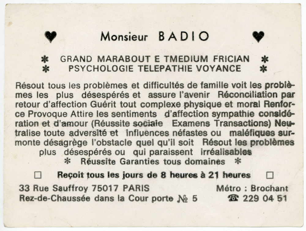 Cliquez pour voir la fiche détaillée de BADIO