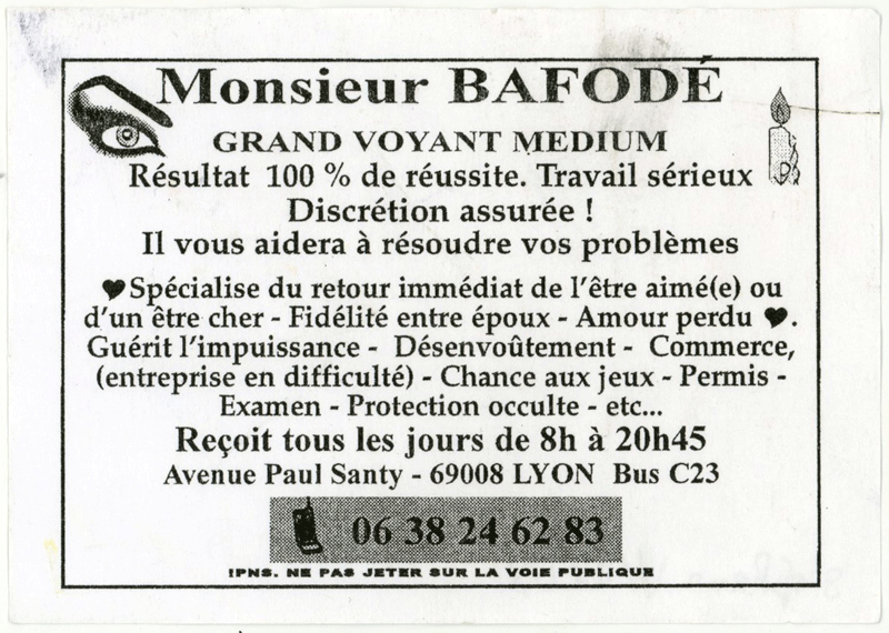 Monsieur BAFODE, Lyon