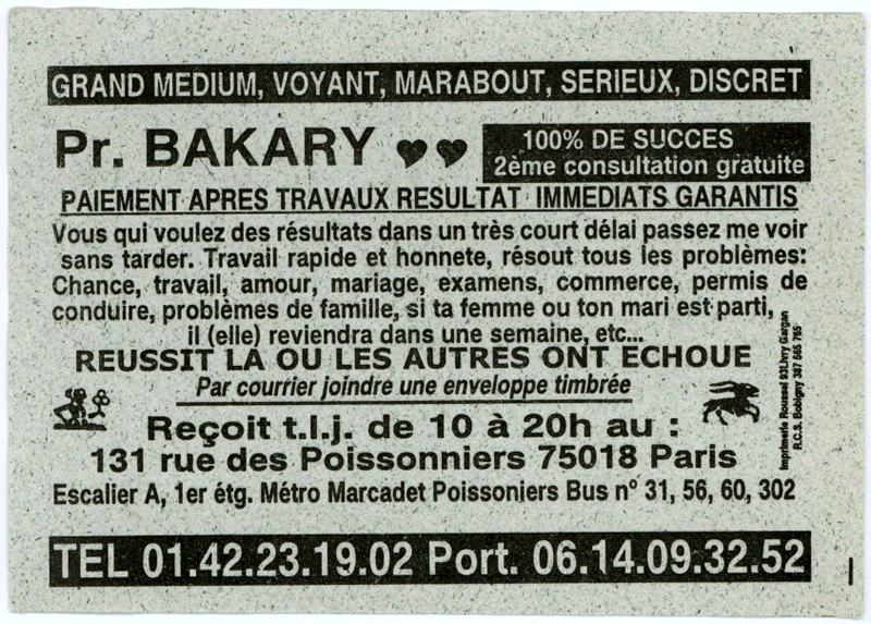 Cliquez pour voir la fiche dtaille de BAKARY