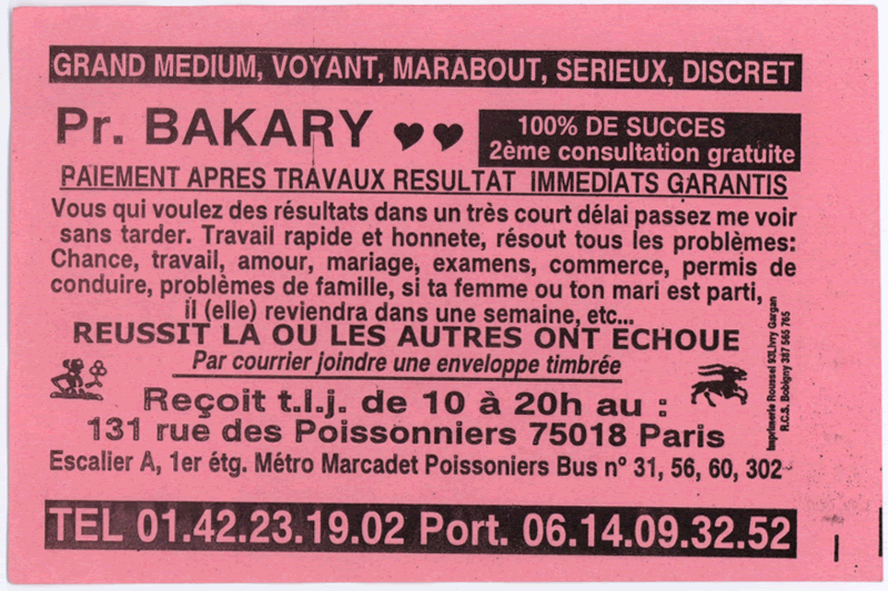 Cliquez pour voir la fiche dtaille de BAKARY