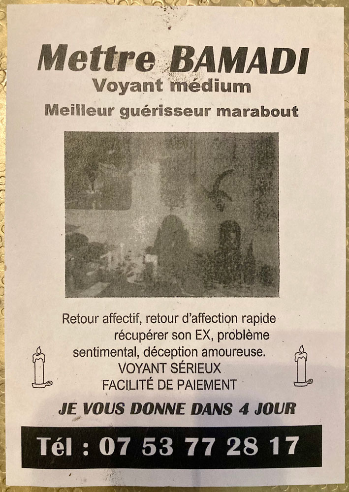 Maître BAMADI, Val d