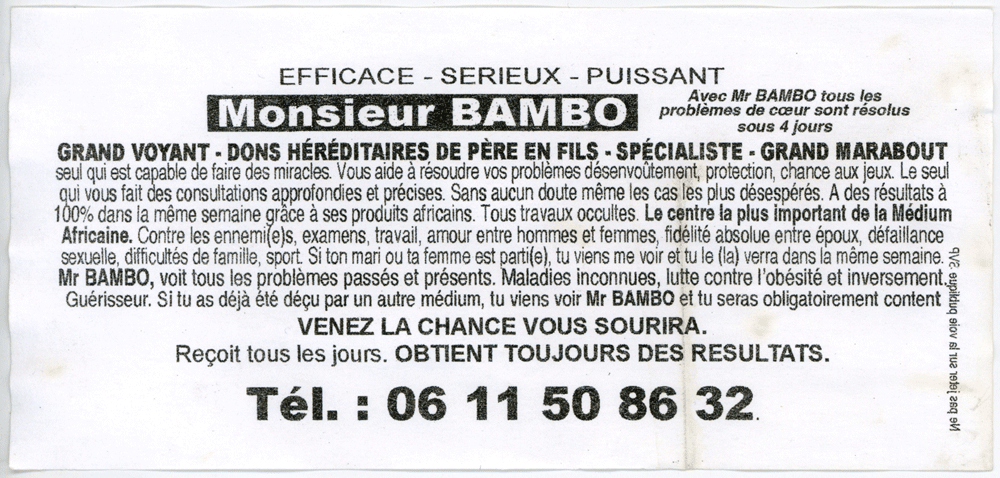 Monsieur BAMBO, Lyon
