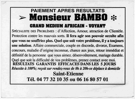 Cliquez pour voir la fiche dtaille de BAMBO