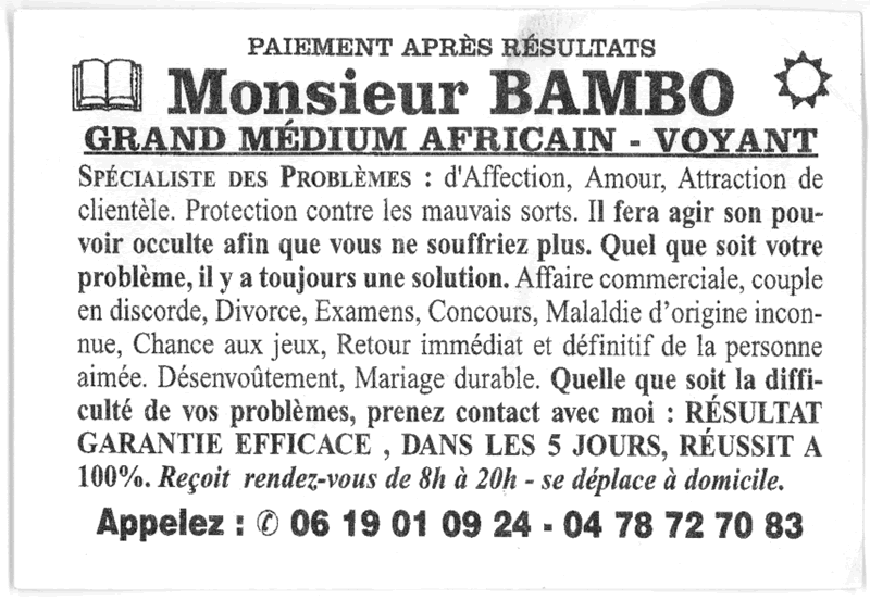 Cliquez pour voir la fiche dtaille de BAMBO