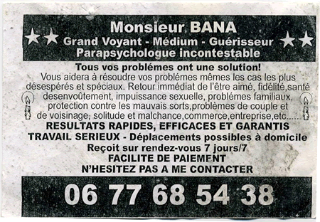 Cliquez pour voir la fiche dtaille de BANA