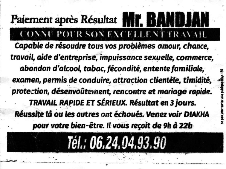 Cliquez pour voir la fiche dtaille de BANDJAN