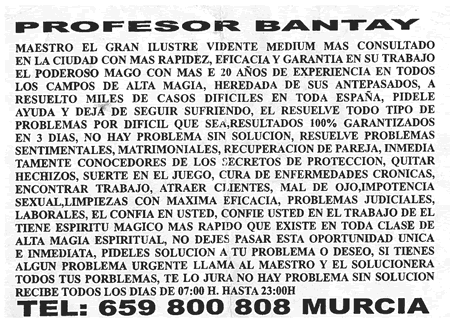 Professeur BANTAY, Espagne
