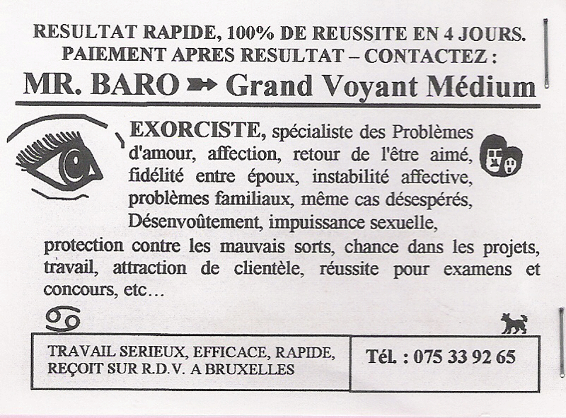 Cliquez pour voir la fiche dtaille de BARO