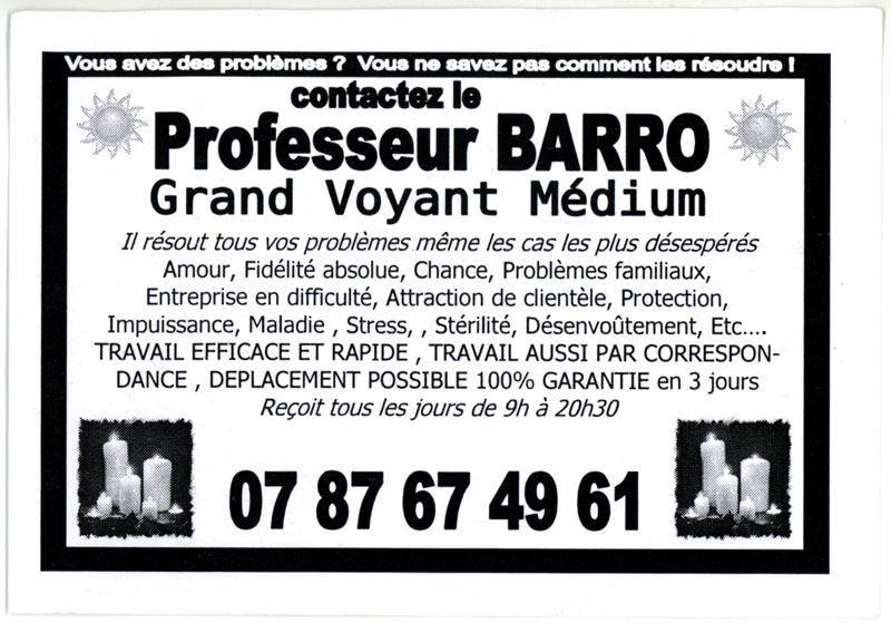 Professeur BARRO, Rouen