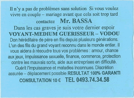 Cliquez pour voir la fiche dtaille de BASSA