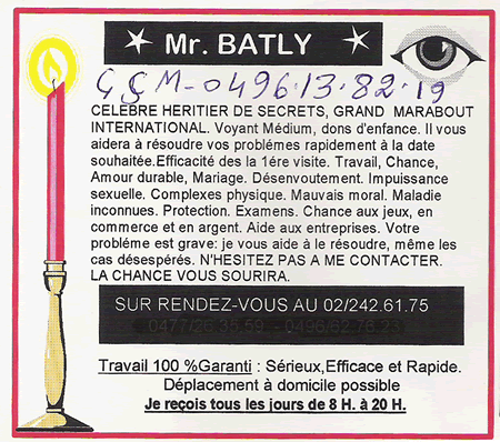 Cliquez pour voir la fiche dtaille de BATLY