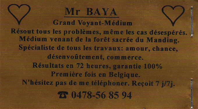 Cliquez pour voir la fiche dtaille de BAYA