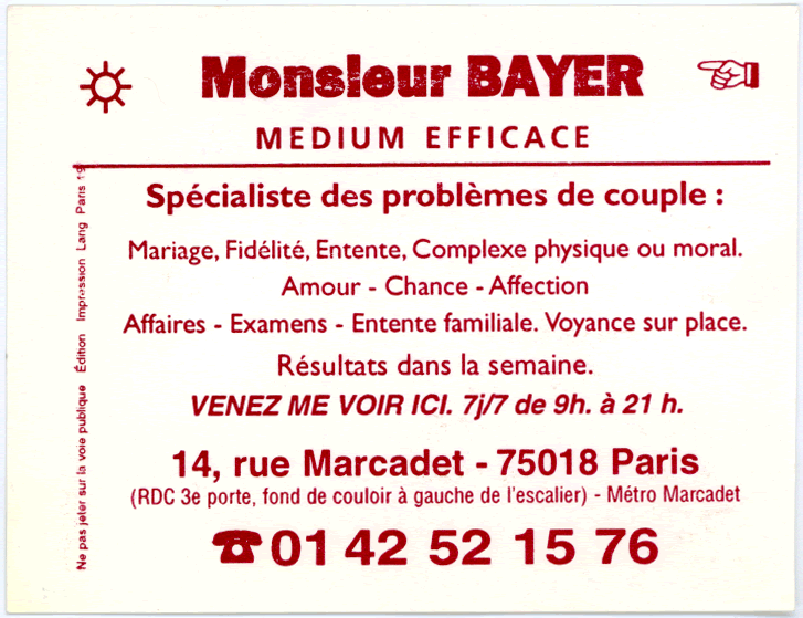 Cliquez pour voir la fiche dtaille de BAYER