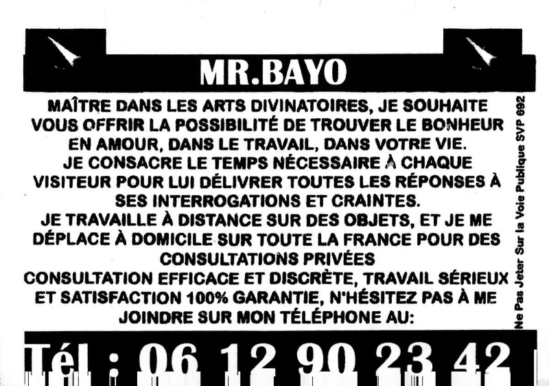 Cliquez pour voir la fiche dtaille de BAYO