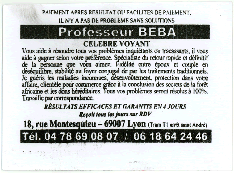 Cliquez pour voir la fiche dtaille de BEBA