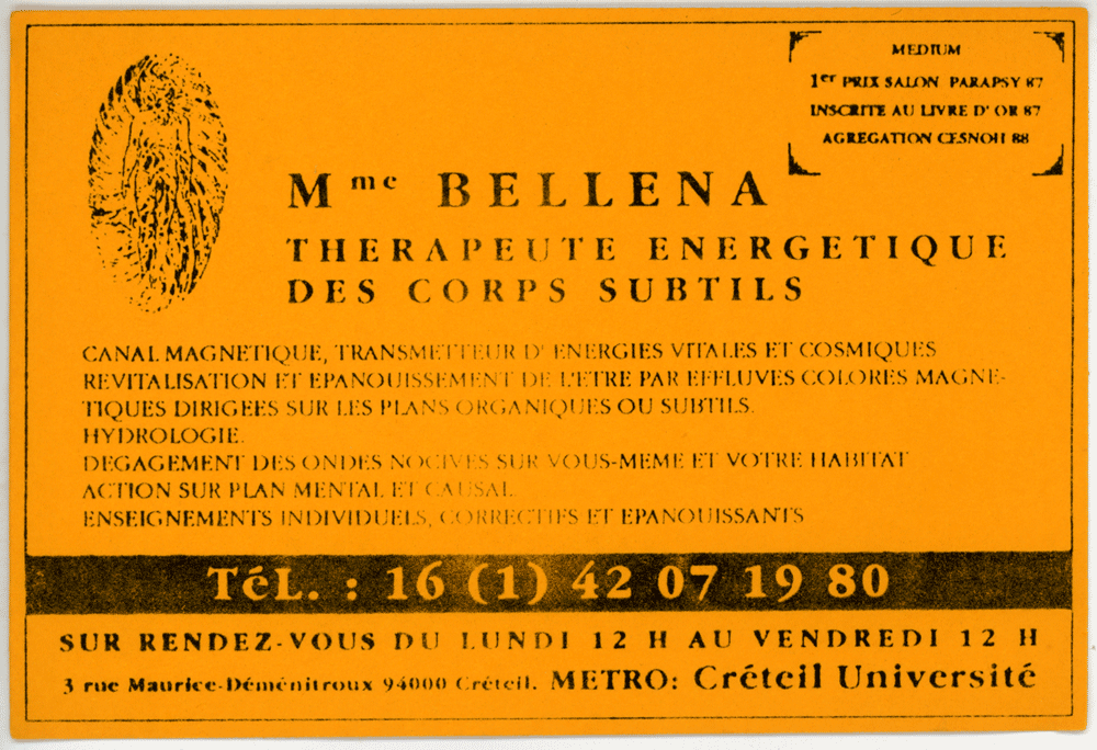 Madame BELLENA, Val de Marne