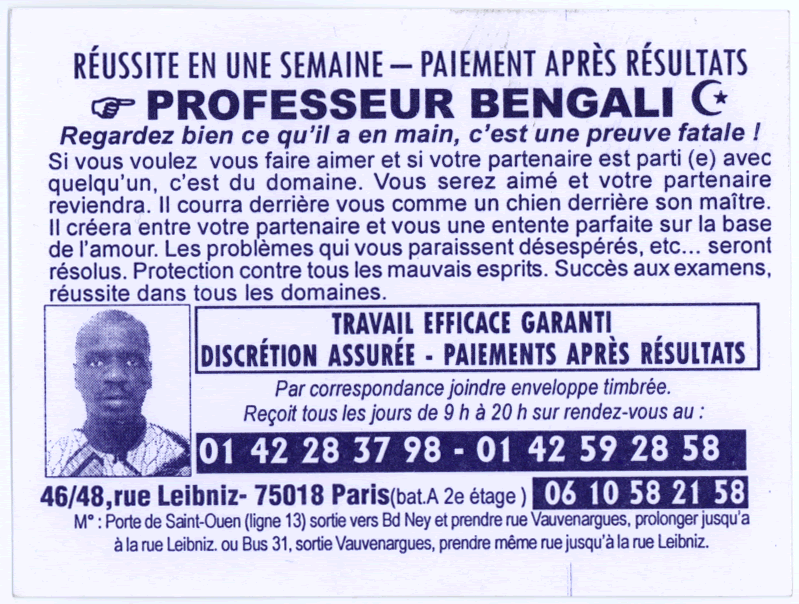 Cliquez pour voir la fiche dtaille de BENGALI