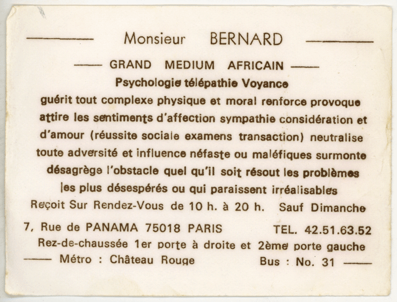 Cliquez pour voir la fiche détaillée de BERNARD